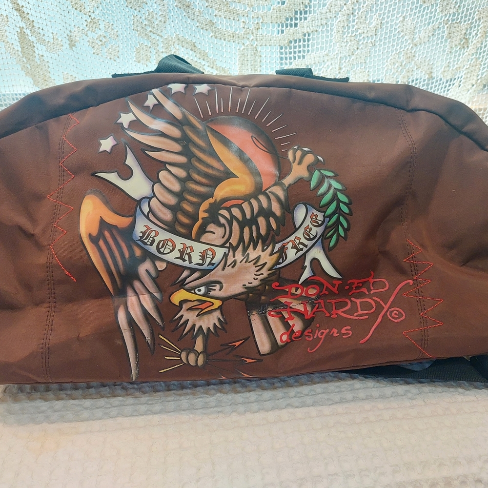 Ed Hardy Nylon Carry On